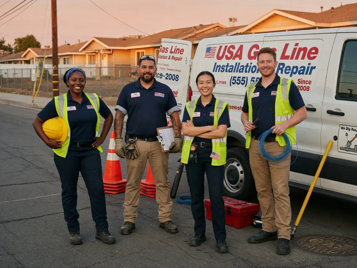 Gas Line Installation company in Bristow, VA